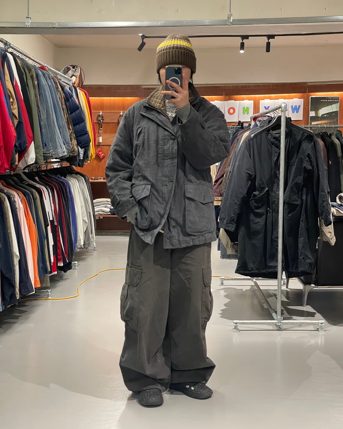 빈티지 사파리 헌팅 자켓 상품이미지1