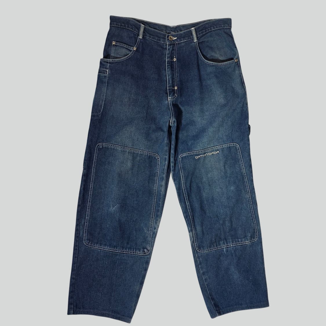 [36]90s damani dada 다마니 다다 더블니 카펜터 데님팬츠 상품이미지1
