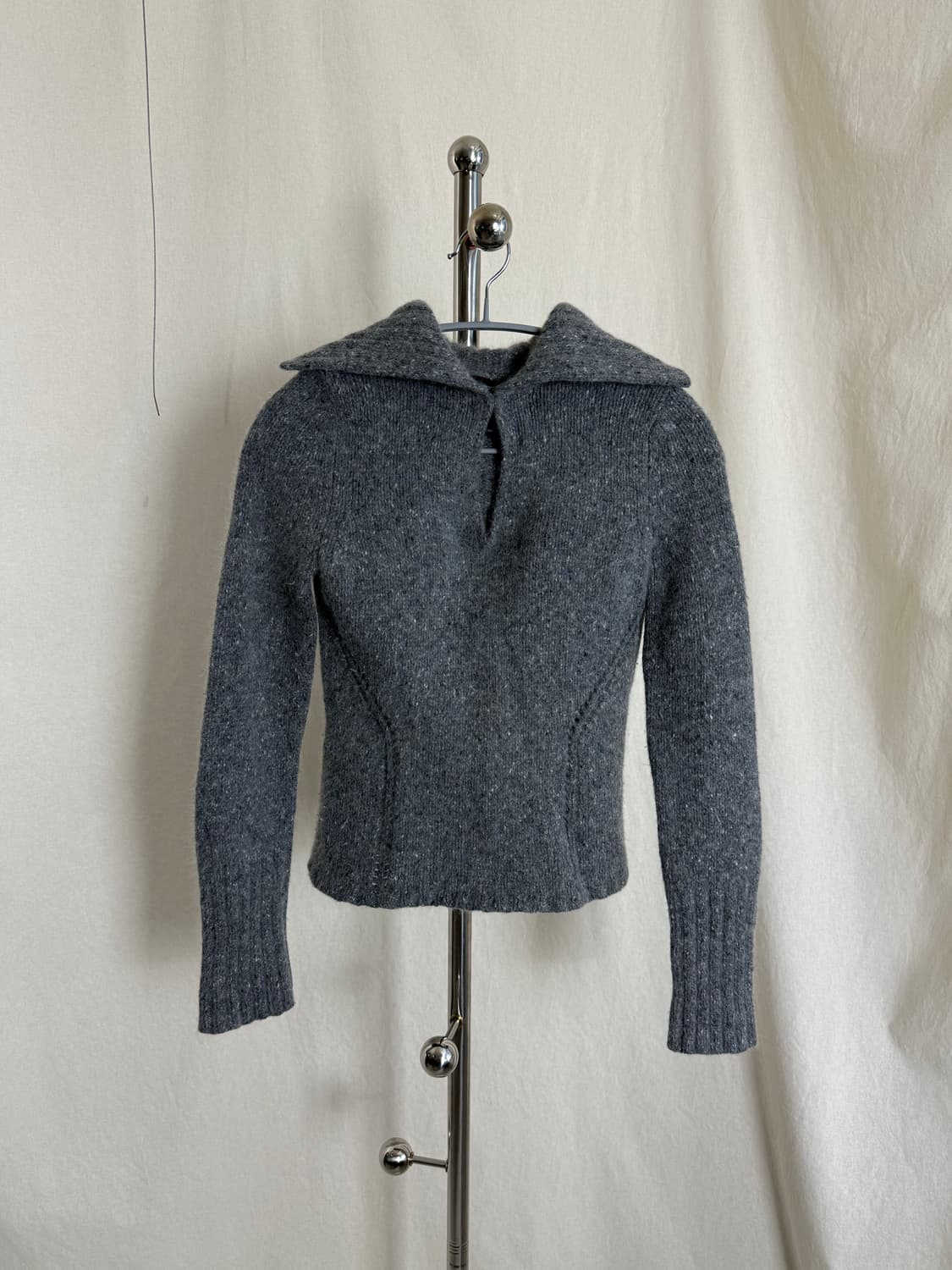 Express 세일러 카라 니트 탑 상품이미지4