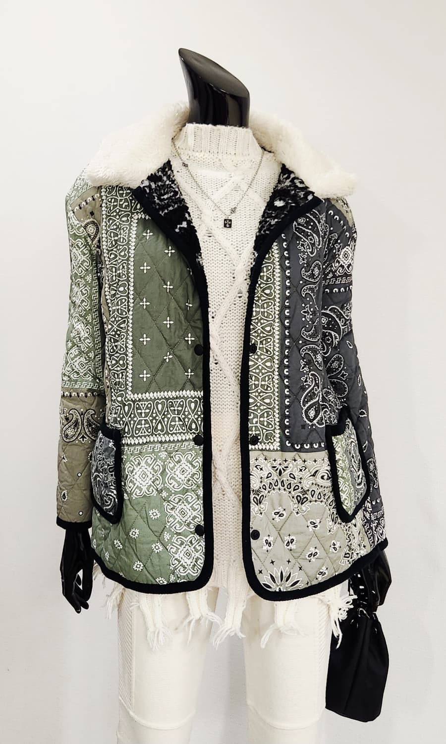 페이즐리 리버시블 점퍼 상품이미지6