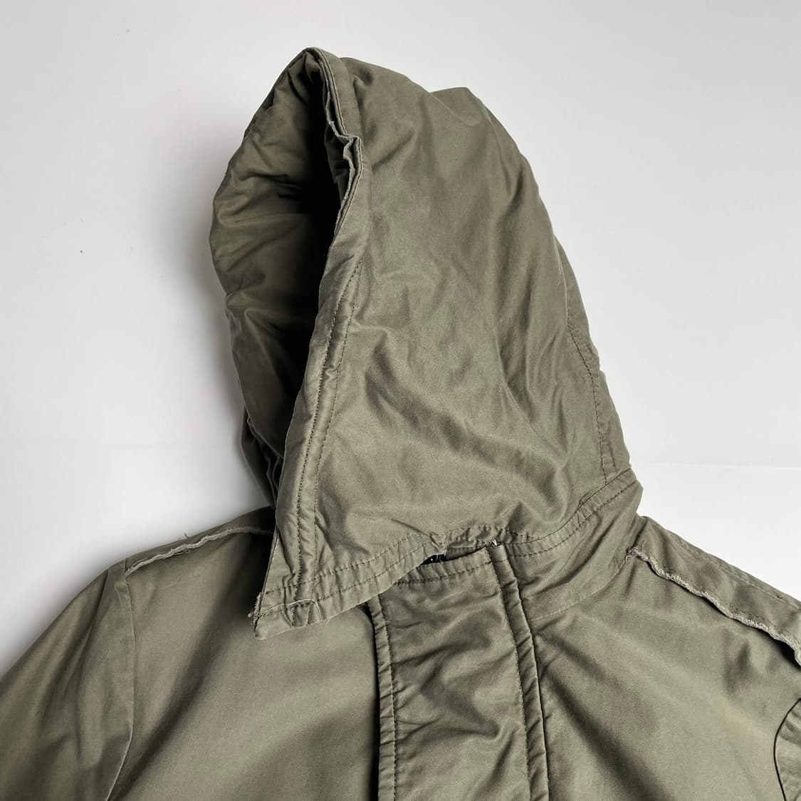 Zucca 코튼 와이어 후드 파카 상품이미지4