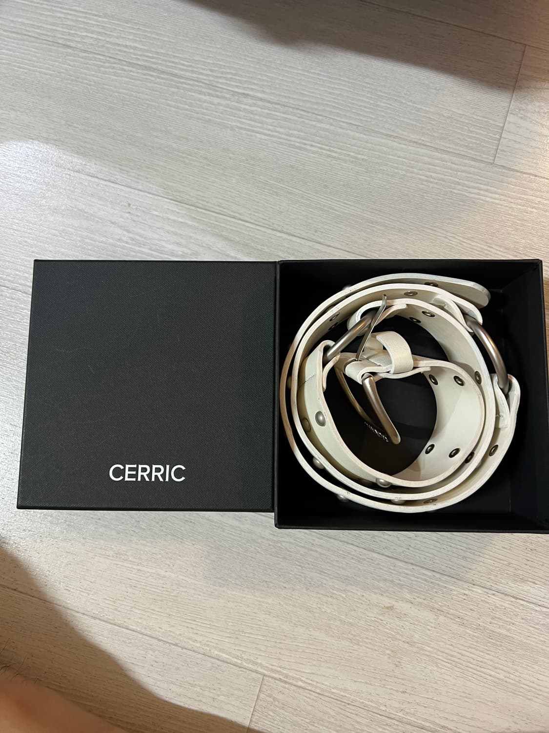 세릭 벨트 two ring river belt white 상품이미지1