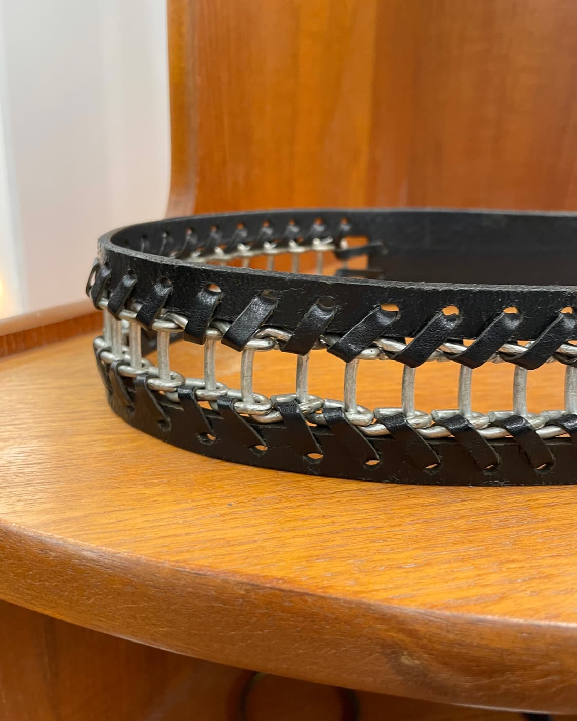 디스퀘어드2 메탈 체인 레더 벨트 상품이미지8