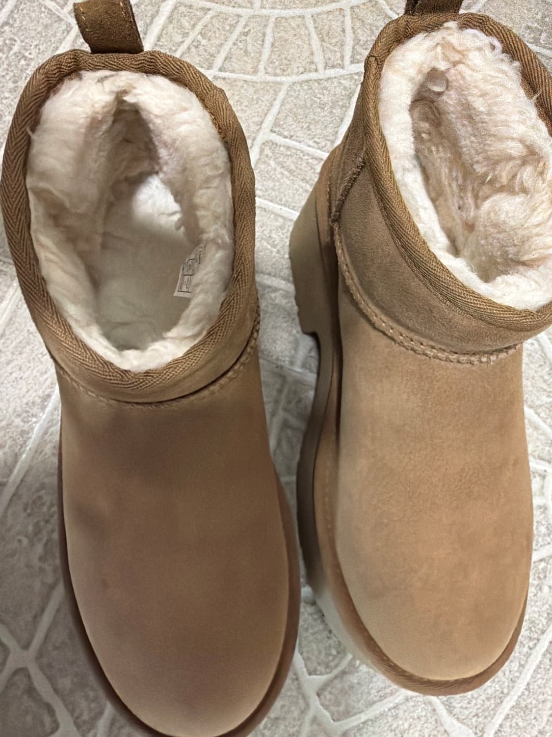 UGG (W) 어그 클래식 울트라 미니 뉴 하이츠 부츠 체스트넛 상품이미지1