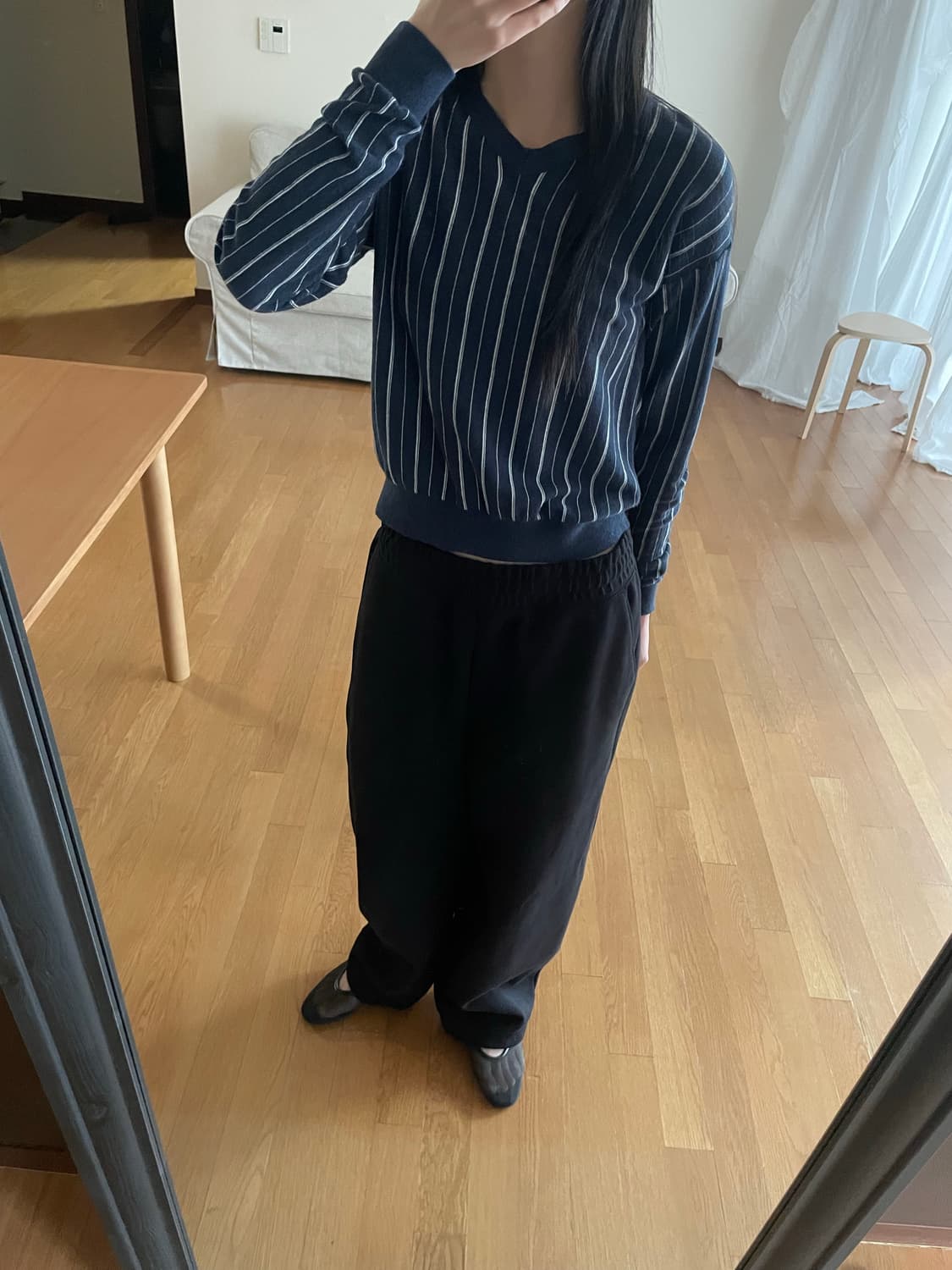 N Striped Top 상품이미지2