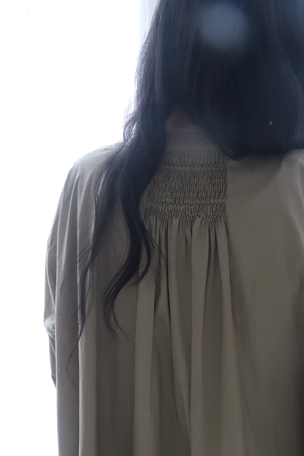 [Veritecoeur] Smocking Robe Dress 상품이미지4