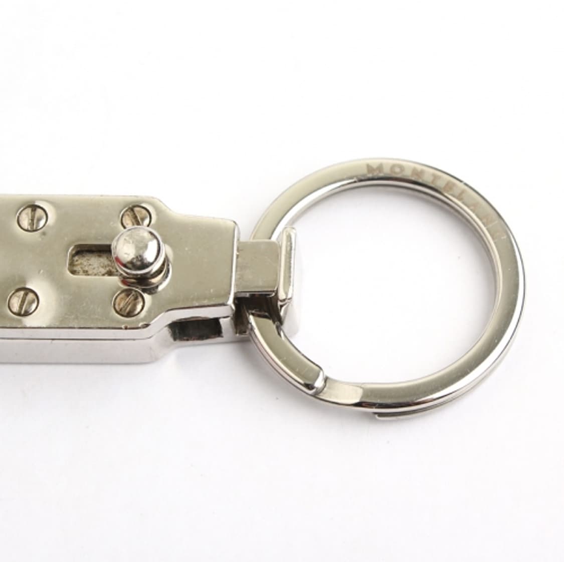몽블랑 은장 레더 로고 키홀더 상품이미지3