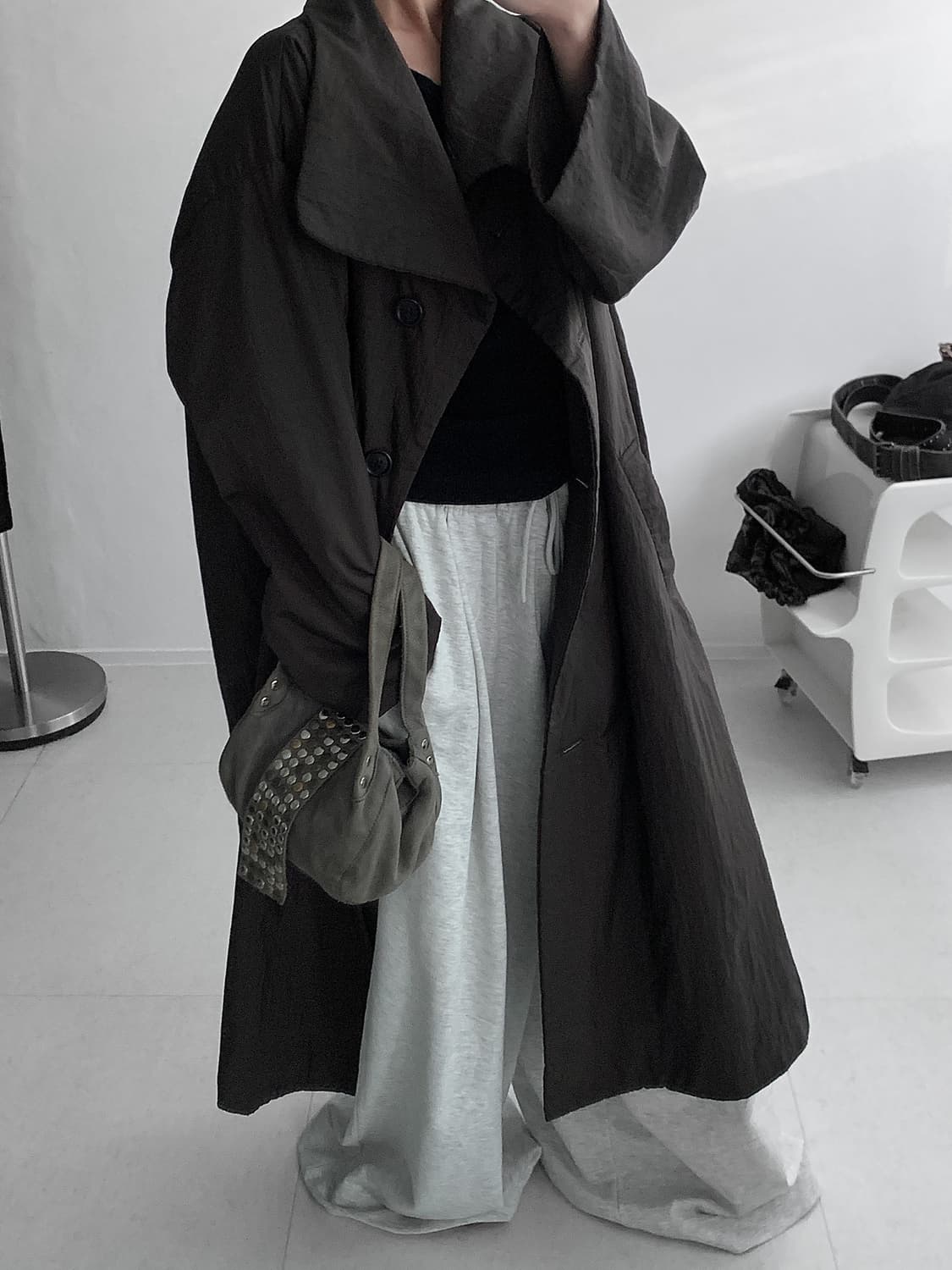 Padded Long Coat 상품이미지4