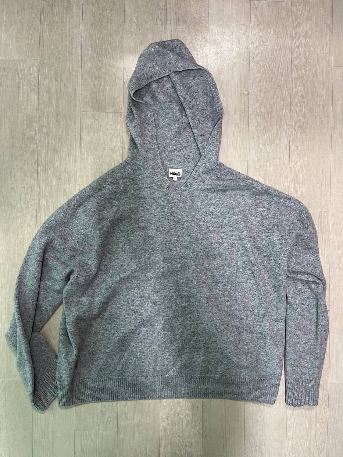[L] 틸레이트 니트 후드 air hoody 상품이미지1