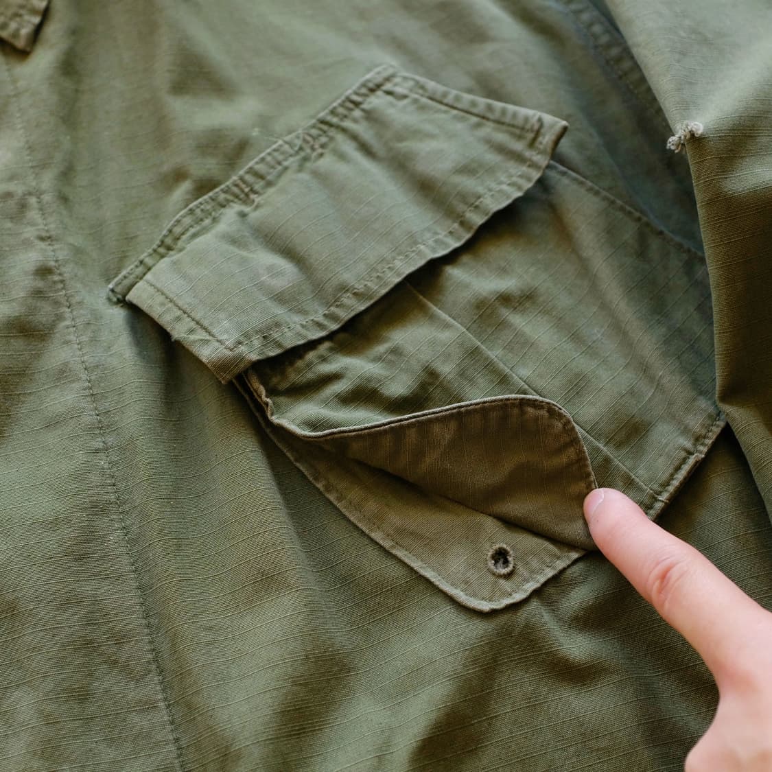 1960’s US ARMY Jungle Fatigue Jacket 상품이미지5