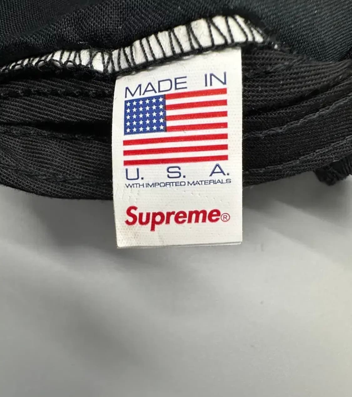 슈프림 레이어드 카모 캠프캠 블랙 모자 상품이미지6