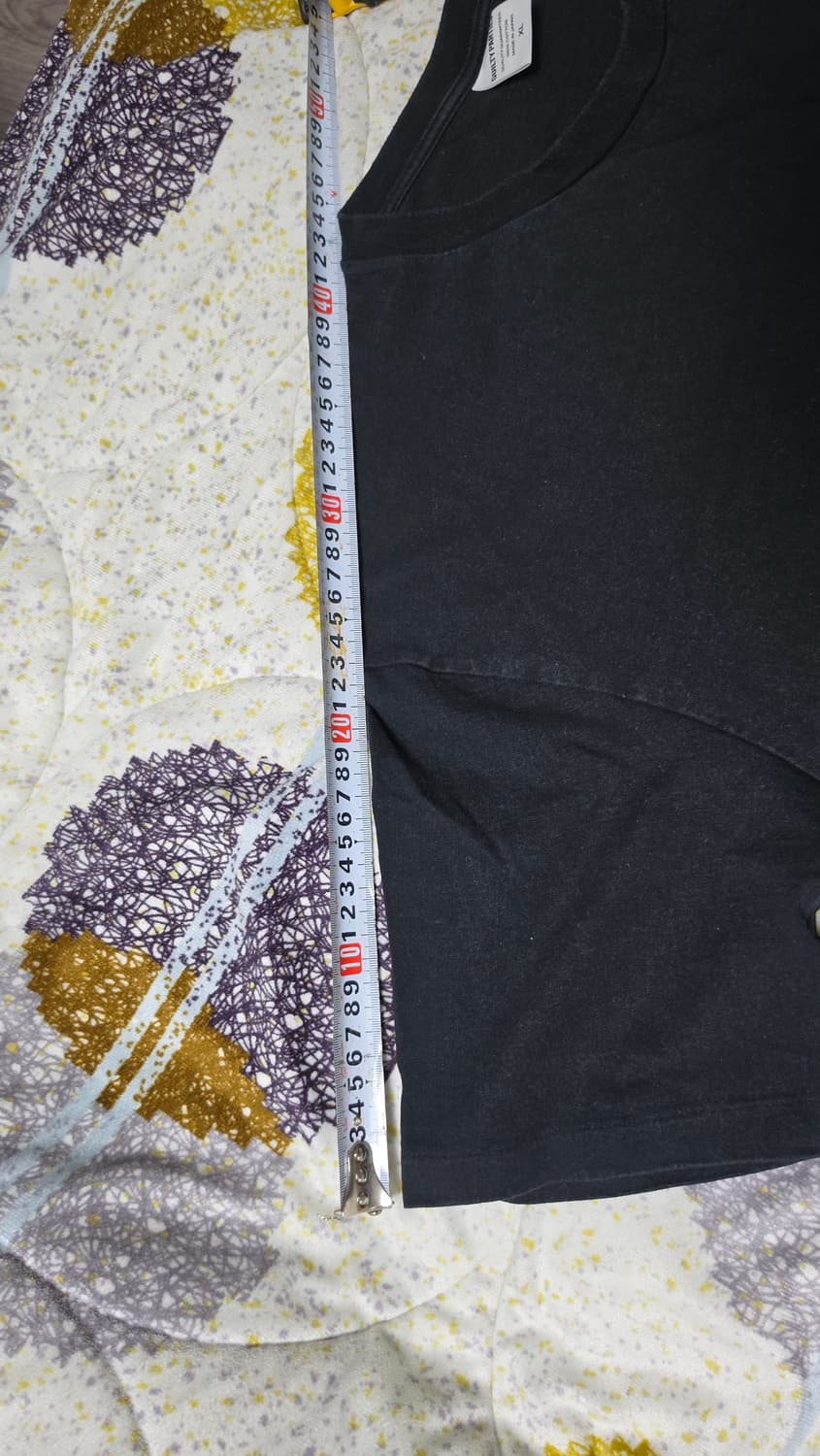 와코마리아 백로고 하프 티셔츠 블랙 XL 판매합니다 상품이미지8