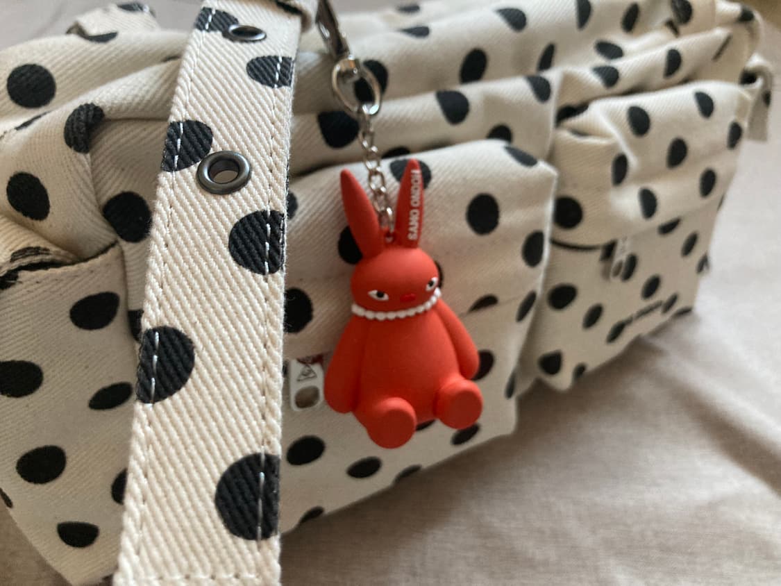 세이모온도 포켓 유틸리티백  M small dot 상품이미지6