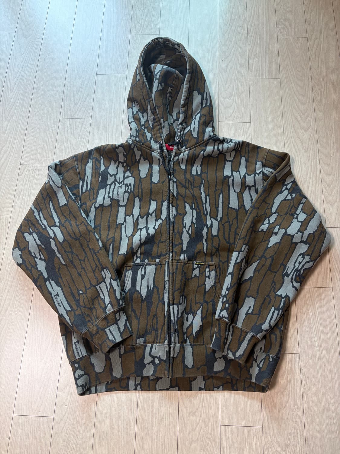 슈프림 25ss 워크집업 후디 모시오크 트리바크 상품이미지1