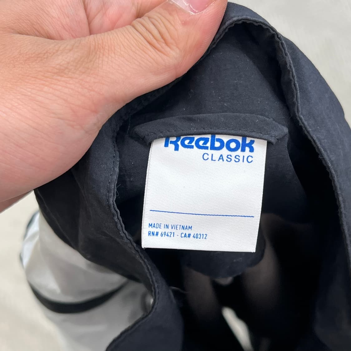리복 빅로고 배색 바람막이 r3880 상품이미지5
