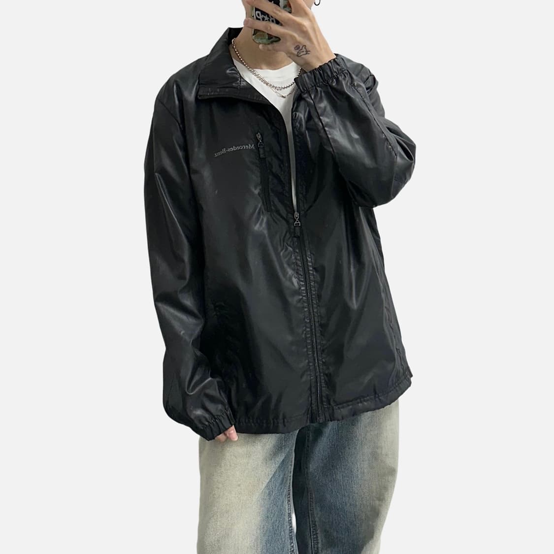 메르세데스 벤츠 경량 바람막이 상품이미지2