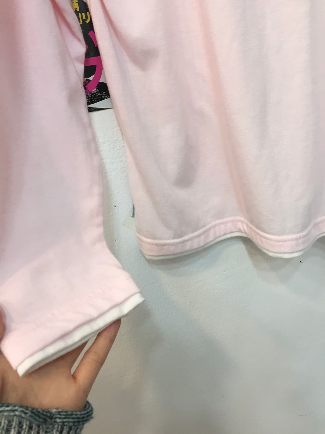 빈티지 레이어드 그래픽 티셔츠 상품이미지3