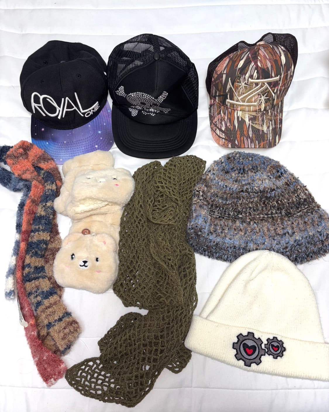 빈티지 모자 머플러 장갑 상품이미지1