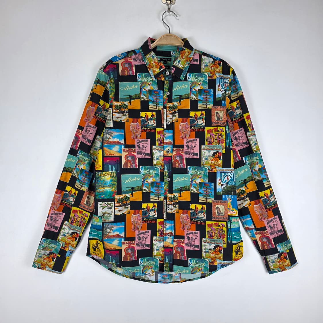 Desigual 포스트카드 프린트 남방 상품이미지2