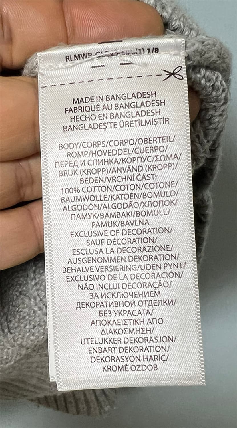 POLO 폴로 남자 꽈배기니트 기본 캐주얼 L 100  상품이미지5