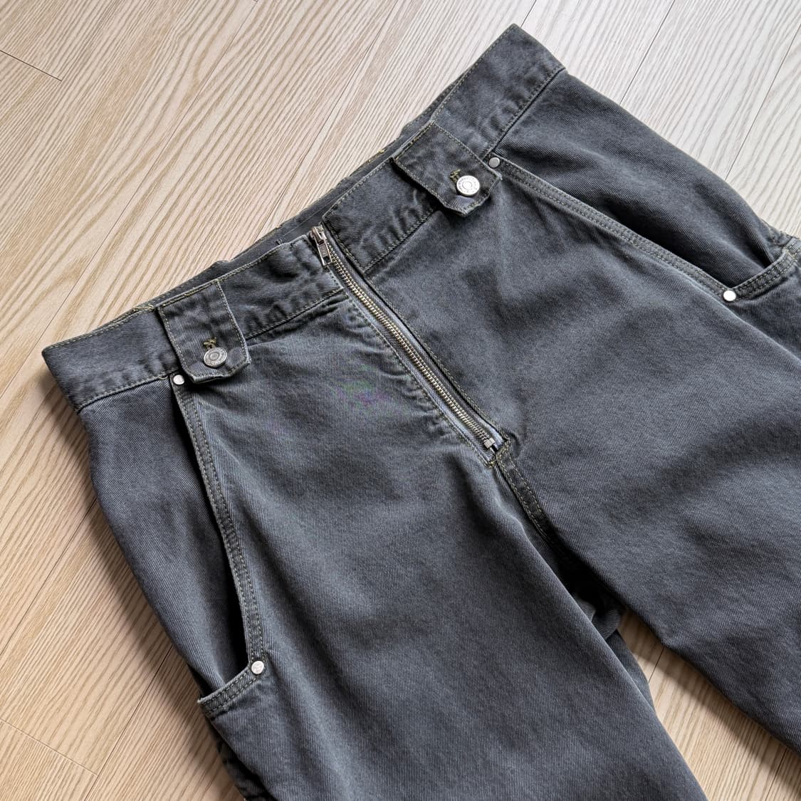 플라스틱프로덕트 H-ZIP POCKET PANTS (ASPHALT) 상품이미지5