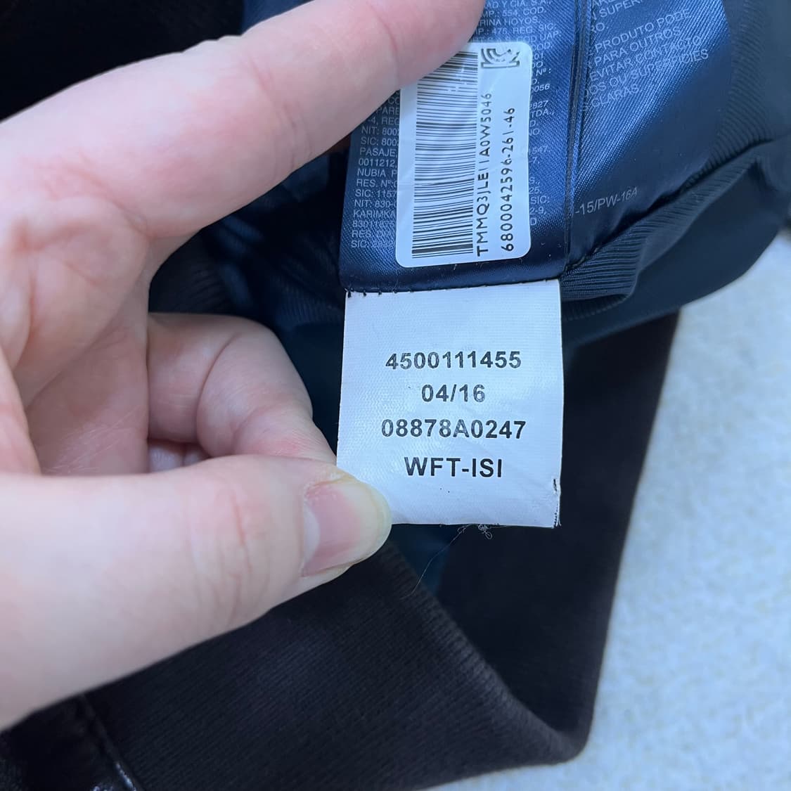 46 타미힐피거 염소가죽 덱자켓 0303M 상품이미지5