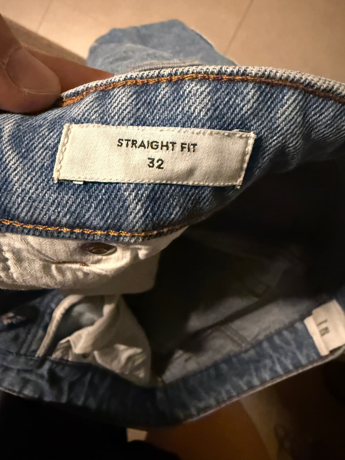 ami 스트레이트 핏 청바지 32 상품이미지3