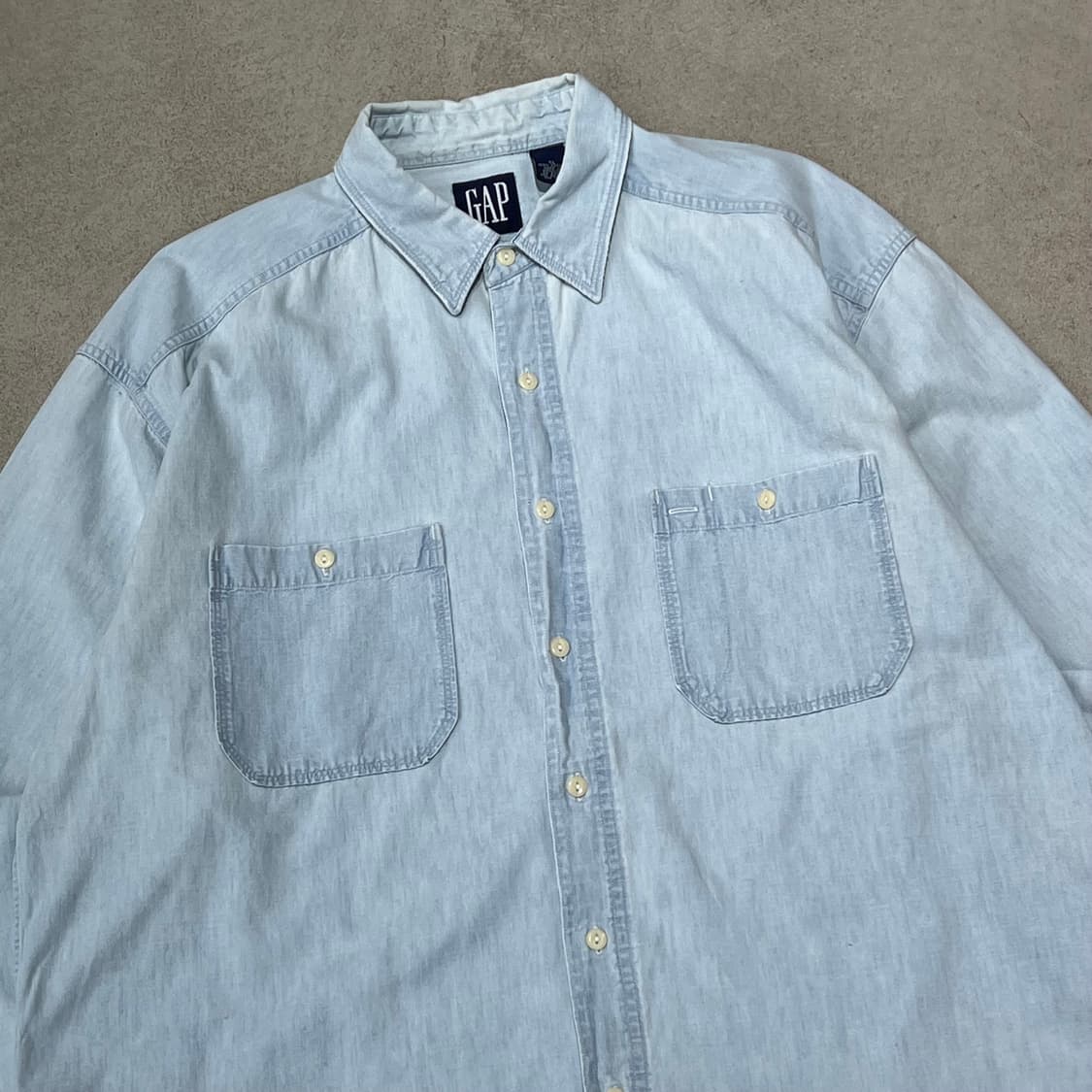 갭 워크 데님셔츠 s10431 상품이미지3