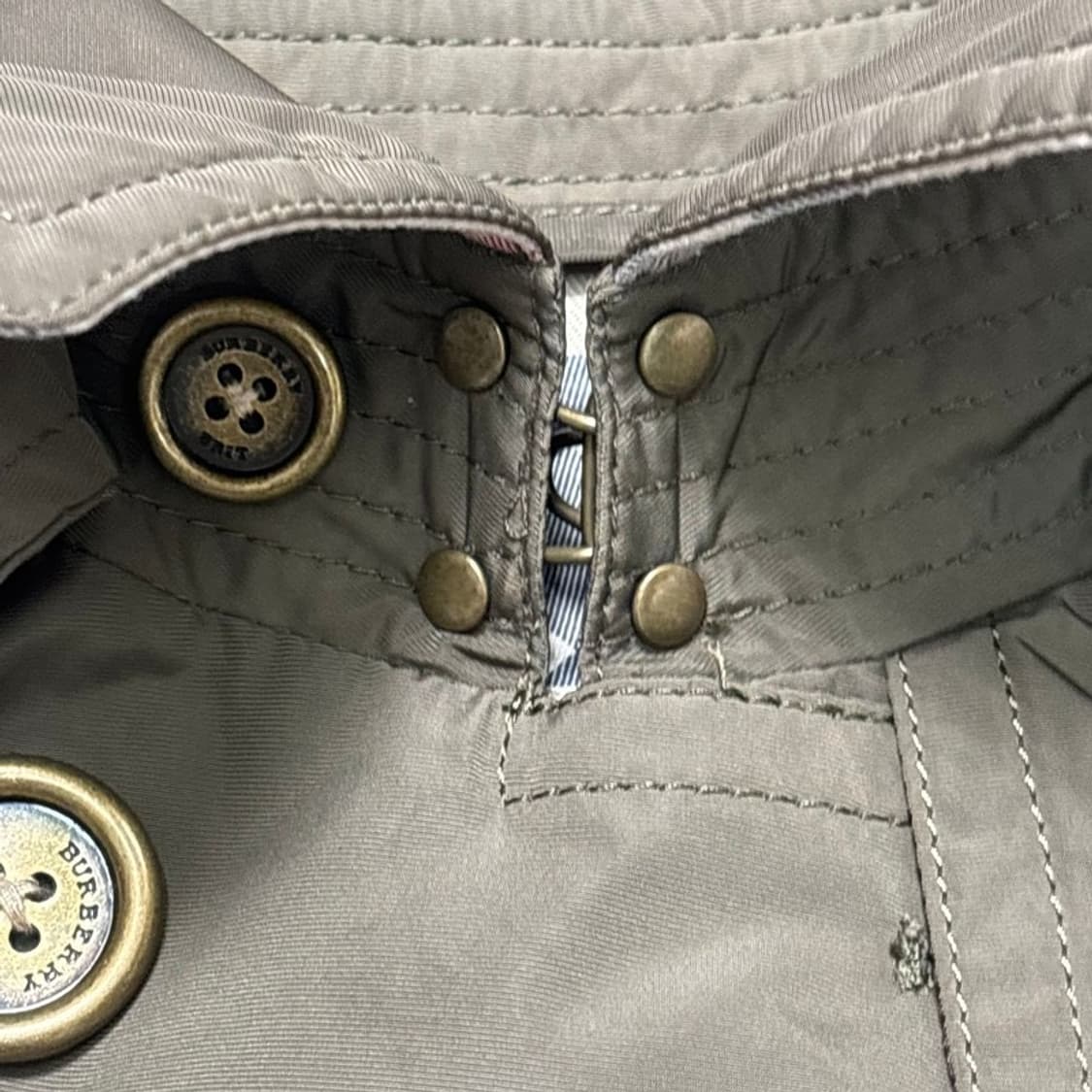 BURBERRY BRIT 후드 트렌치 코트 M 상품이미지8