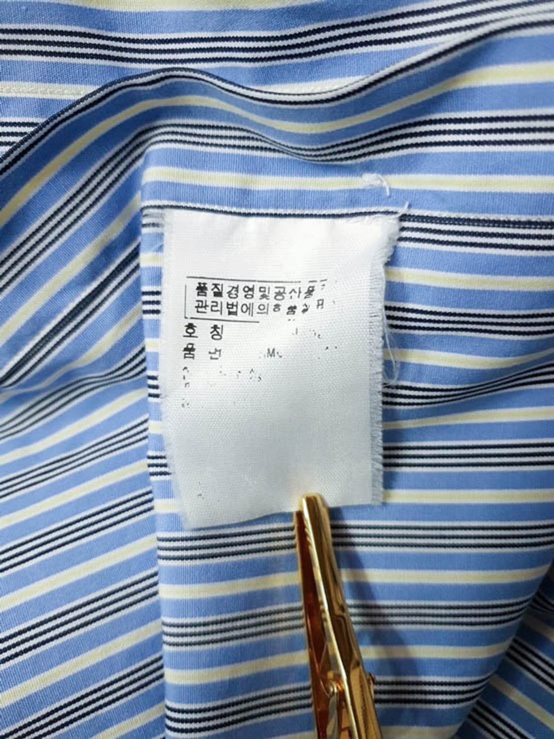 폴로랄프로렌 남성 스트라이프 셔츠 블루 95 상품이미지5