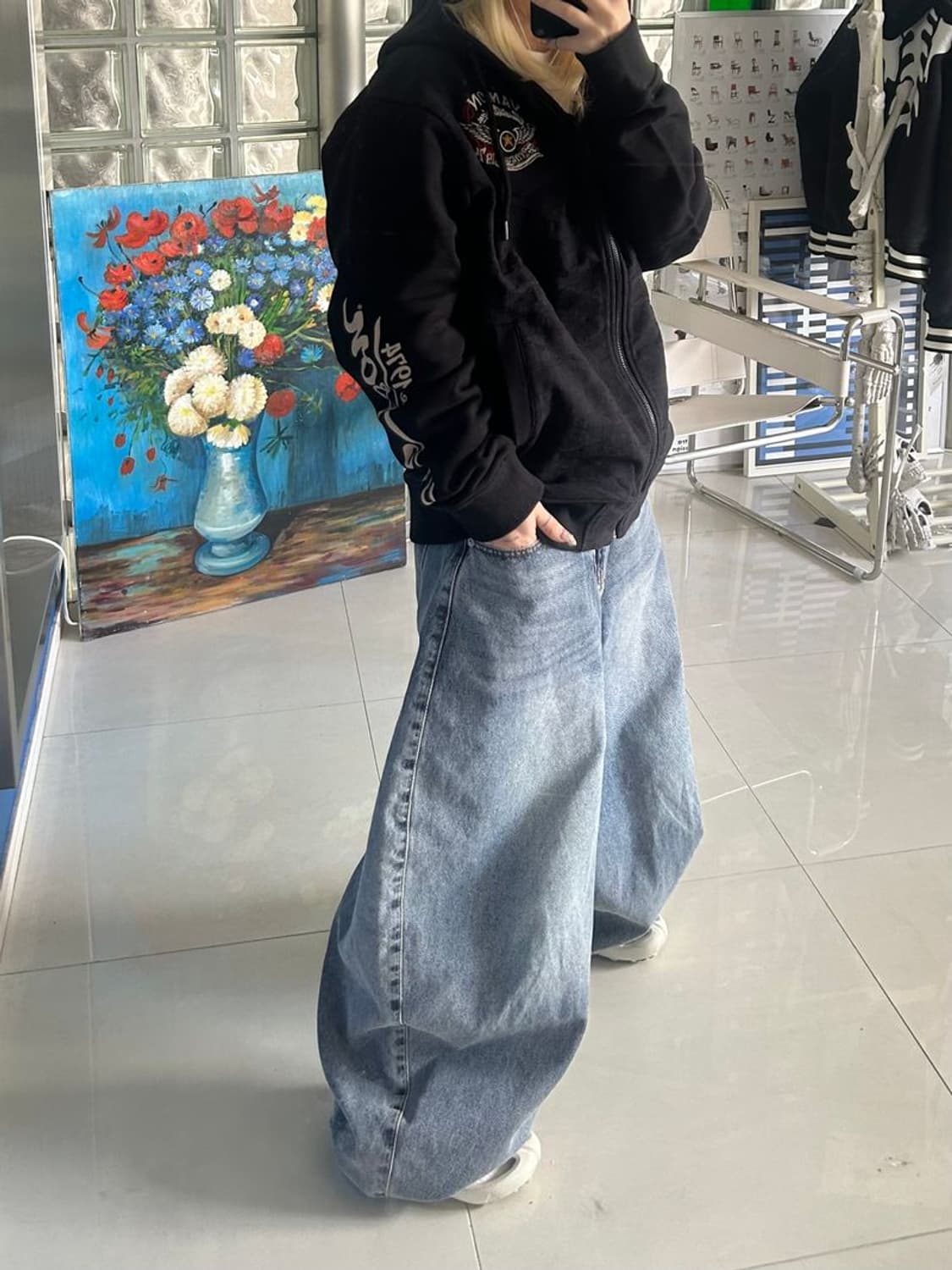 ZIP UP HOODIE 지퍼 후드티 NVSZ-2302 상품이미지2