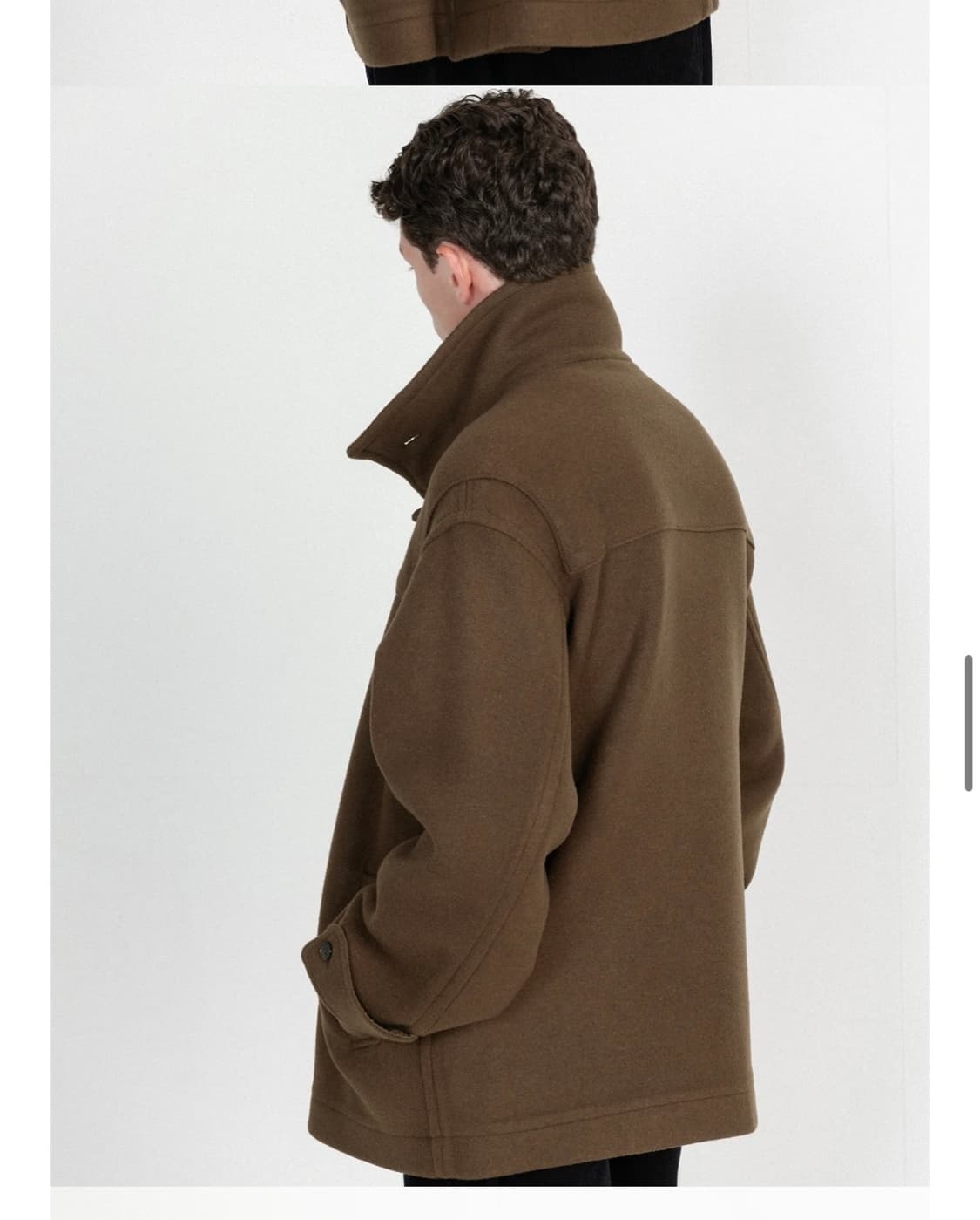 브라운야드 하프 더플코트 브라운 4 상품이미지7