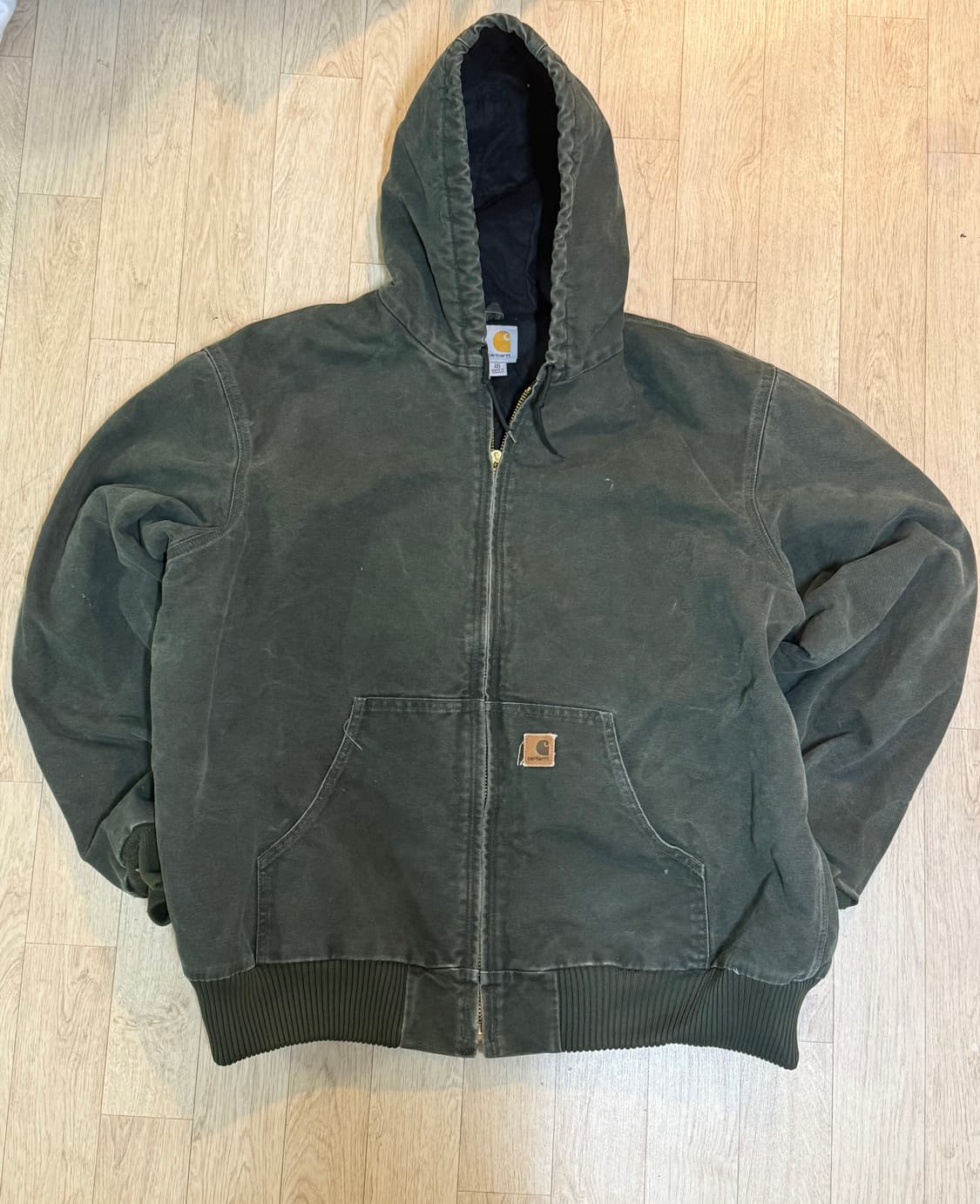 XXL) 칼하트 j130 mos 워크자켓 후드집업 상품이미지1