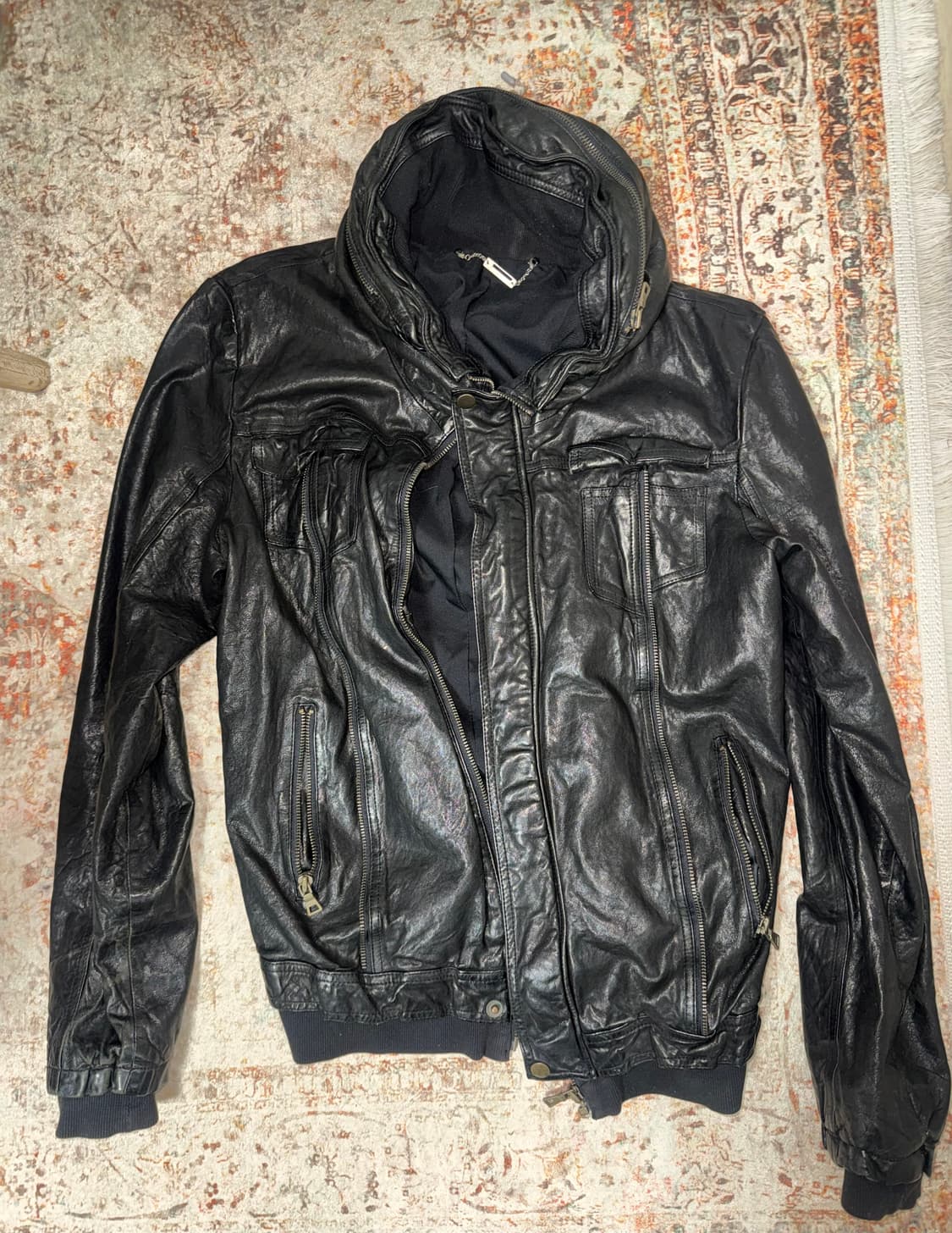 Vintage lambskin jaket 상품이미지1