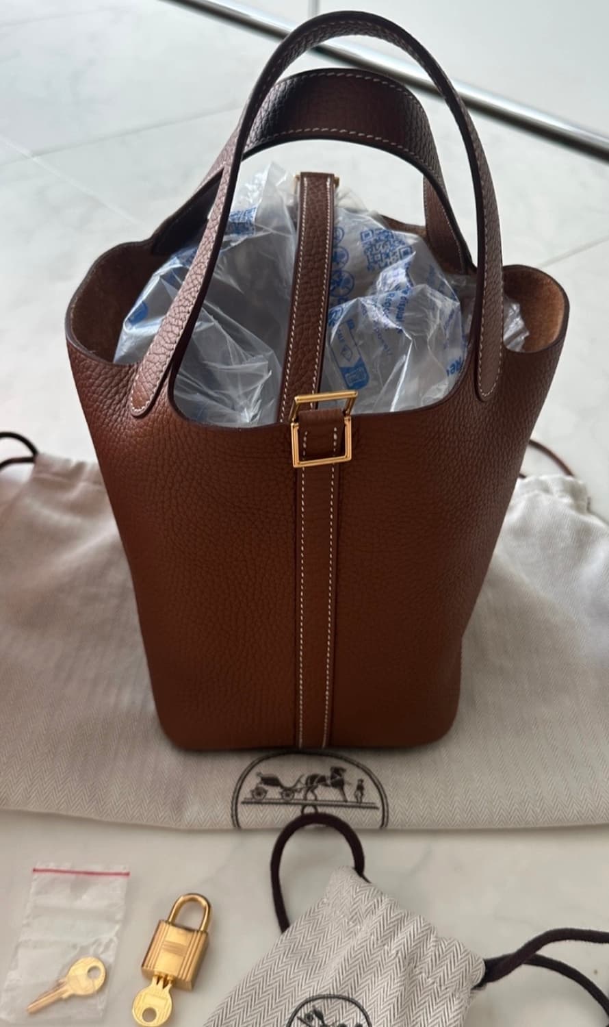 에르메스 피코탄 18 골드 금장 Y각인  상품이미지1