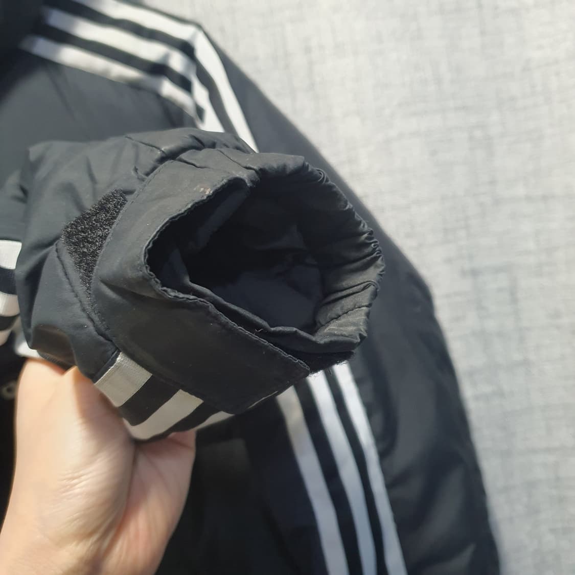 아디다스 남성 덕다운 트랙탑 롱 패딩  상품이미지4