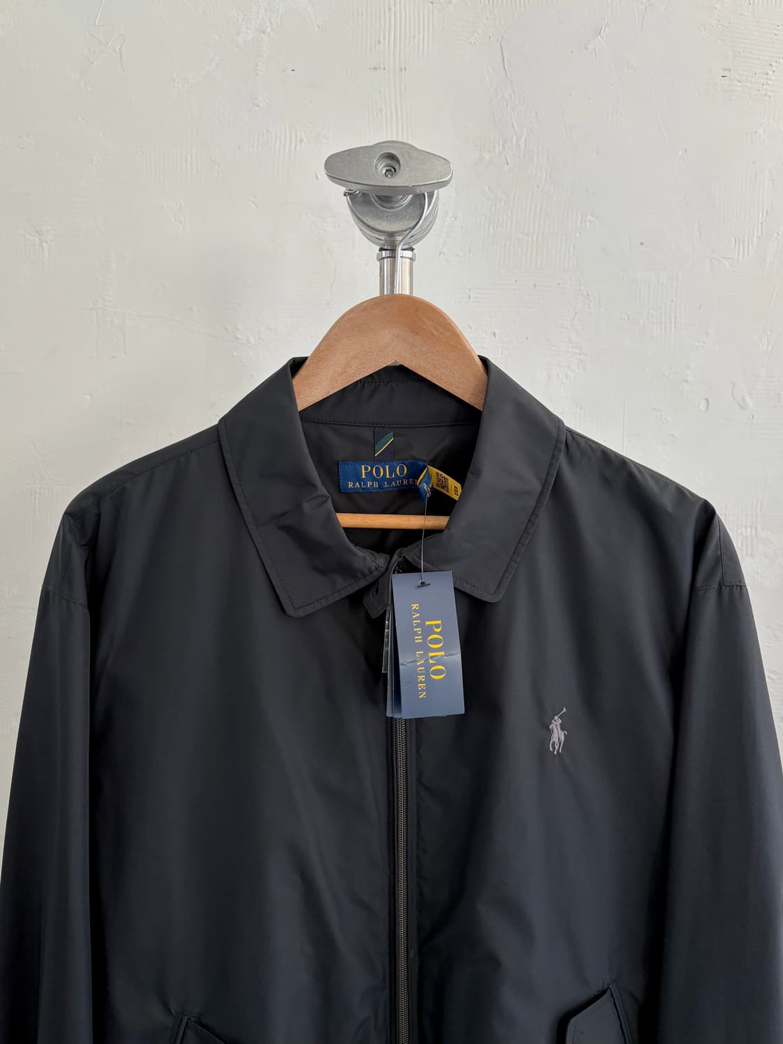 [새상품] Polo 폴로 랄프로렌 QR 블랙 스윙 자켓 상품이미지2