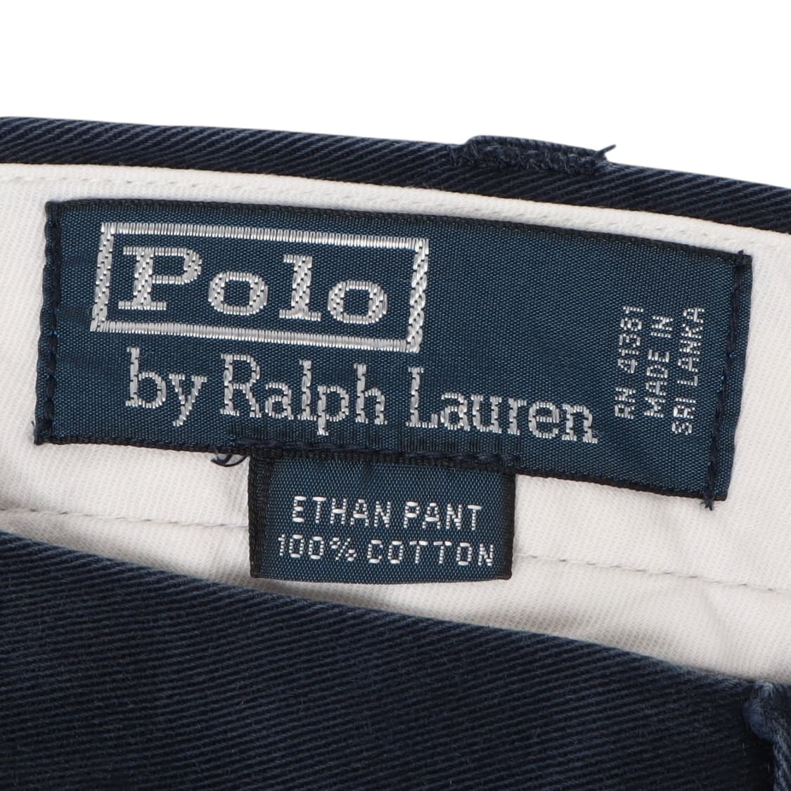 폴로 랄프로렌 네이비 투턱 ethan 치노팬츠 상품이미지8