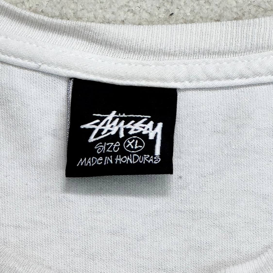 STUSSY LOS ANGELES 그래픽 반팔 티 화이트 XL 상품이미지4