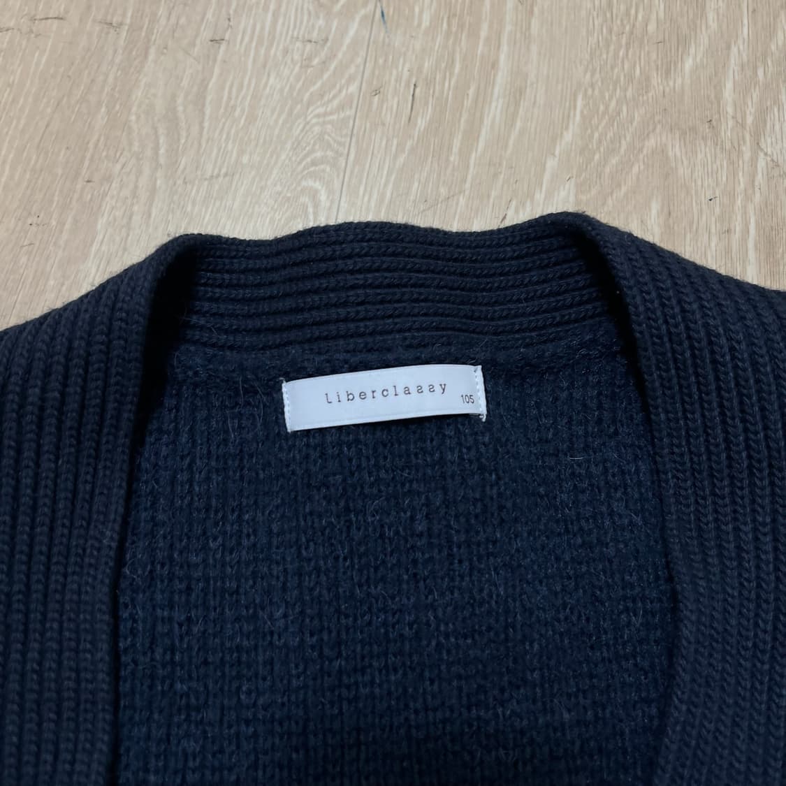 리버클래시 남성 브이넥 니트 가디건 XL/105  상품이미지5