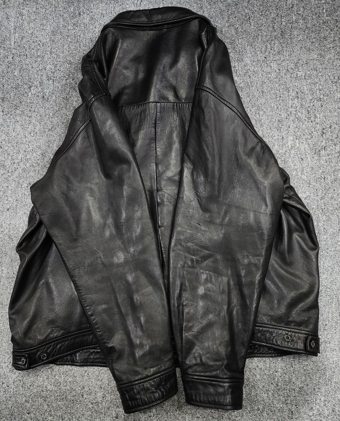 폴로 랄로렌 맥스웰 가죽 집업 자켓 레더자켓 XXL 상품이미지6