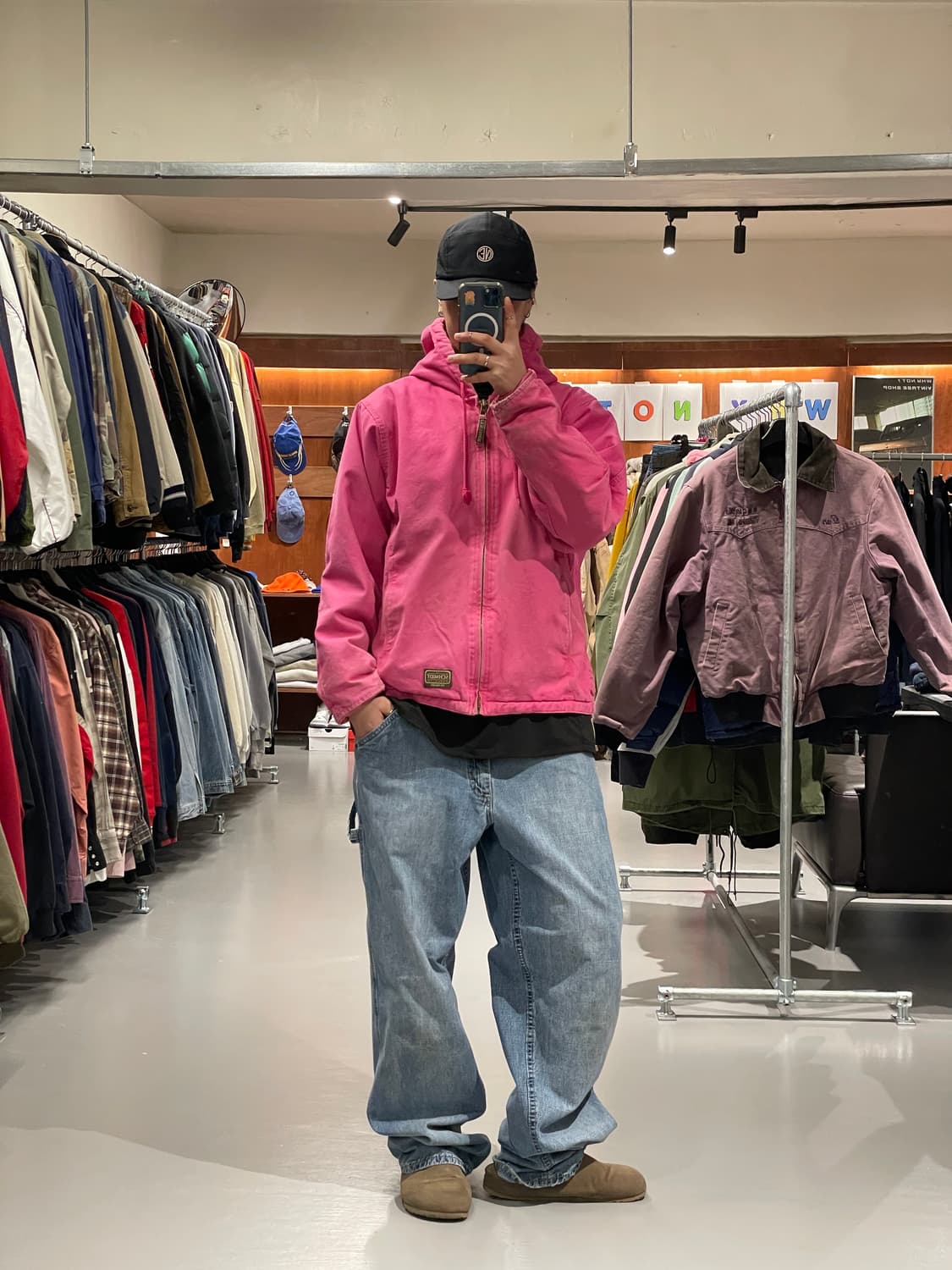 빈티지 쉐르파 엑티브 워크 자켓 상품이미지2