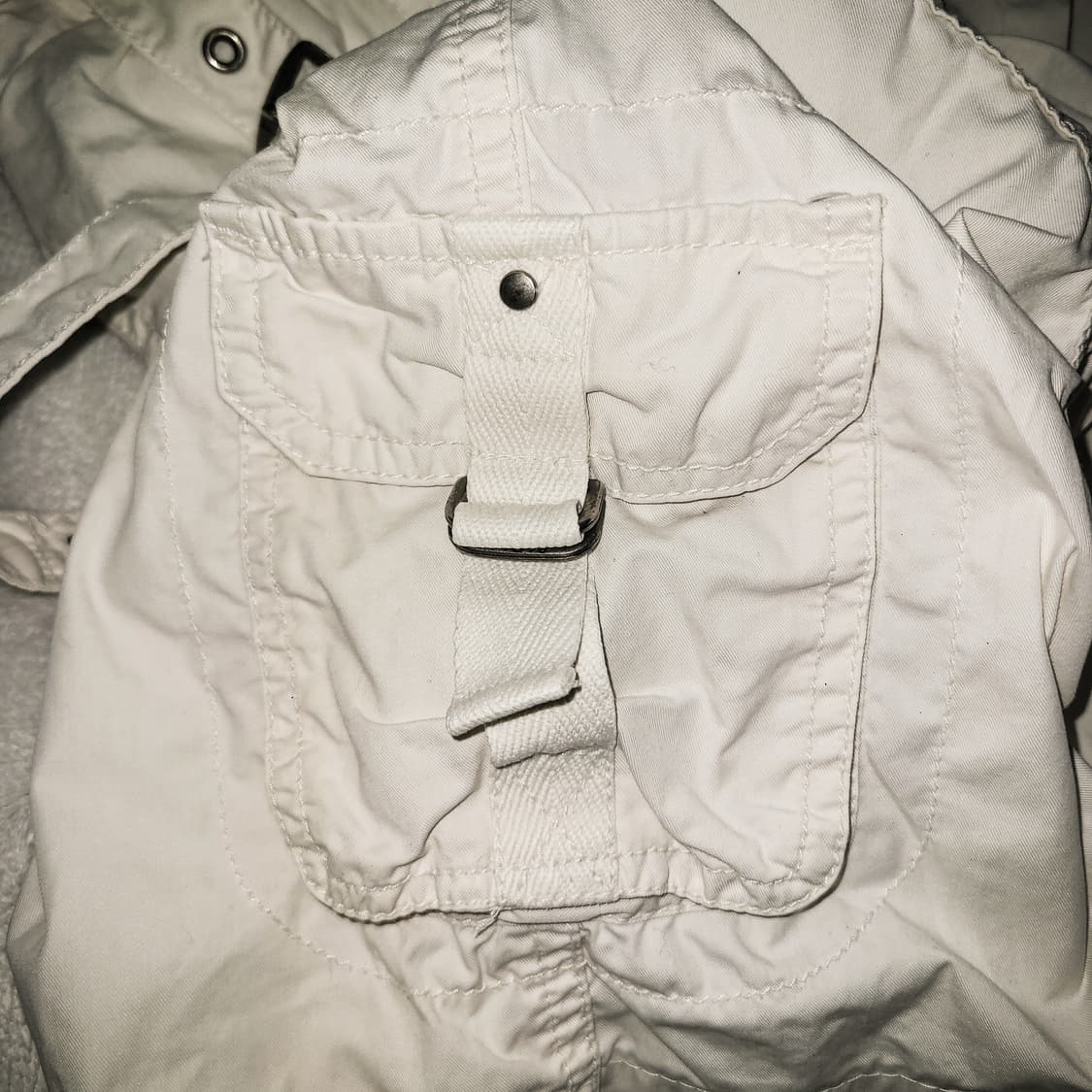 00s TBJ JEANS White Cargo Pants 상품이미지4