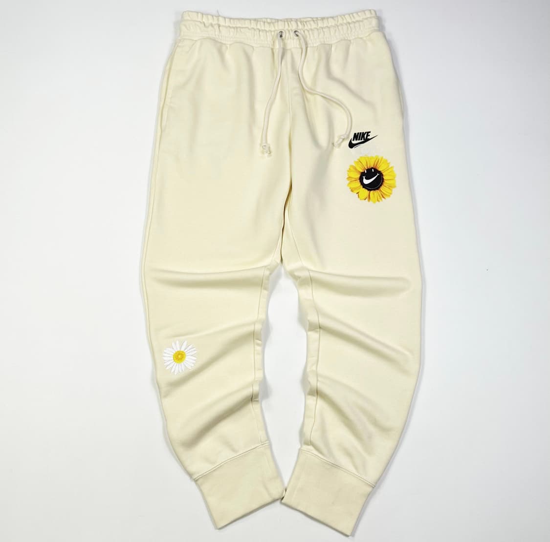 나이키 스우시 플라워 라이트 옐로우 조거팬츠 (L) 상품이미지3