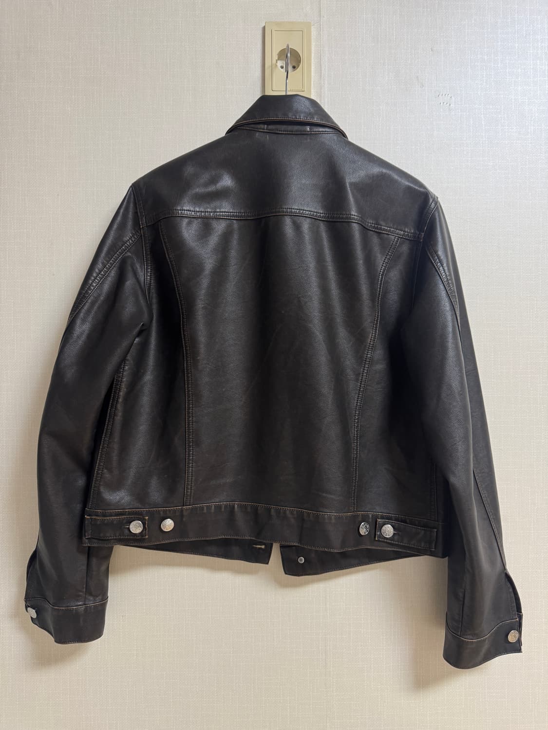 Sunflower 트러커 자켓 빈티지브라운 상품이미지5