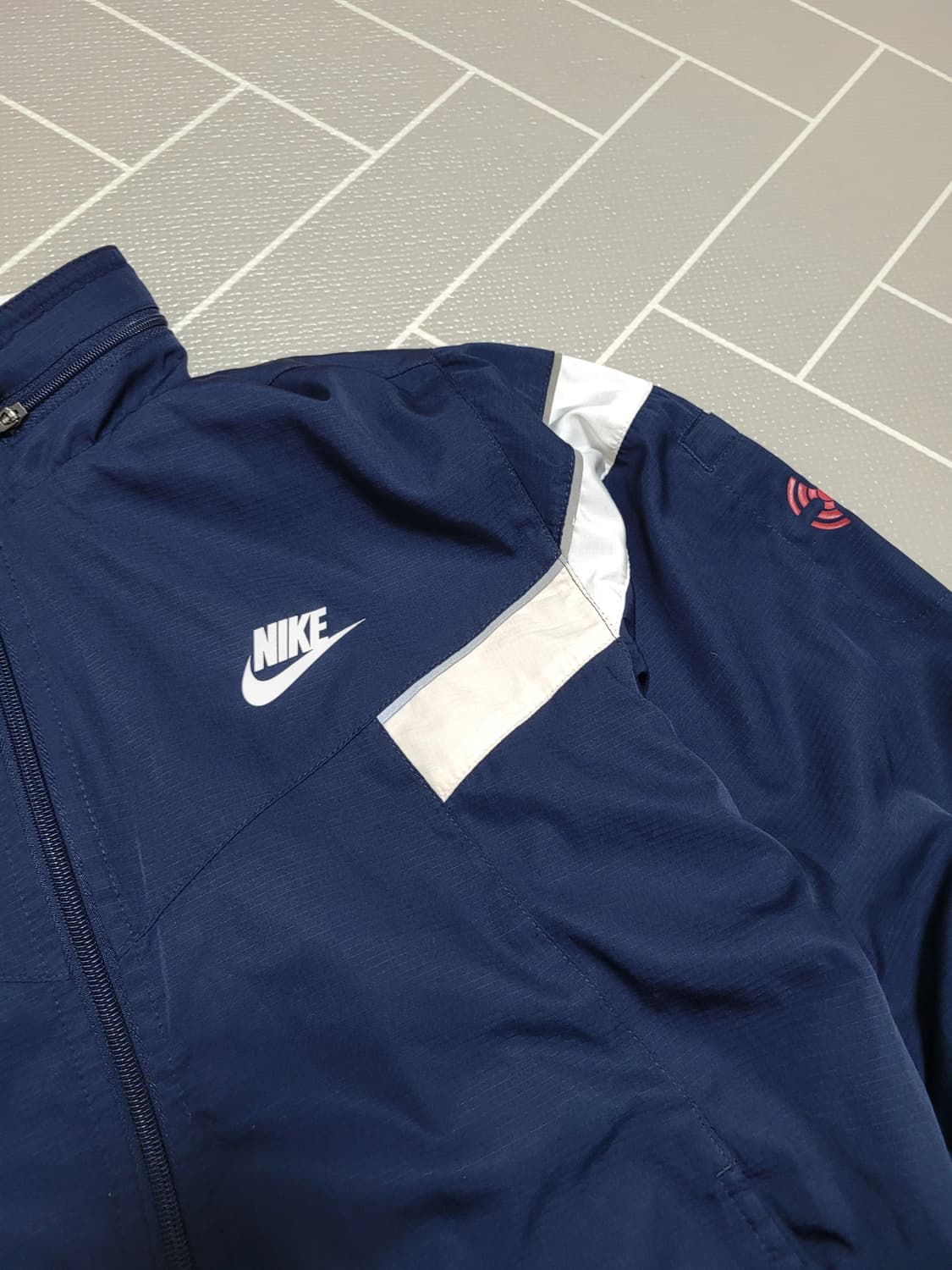 나이키 올드스쿨 배색 트랙 자켓 S 상품이미지4