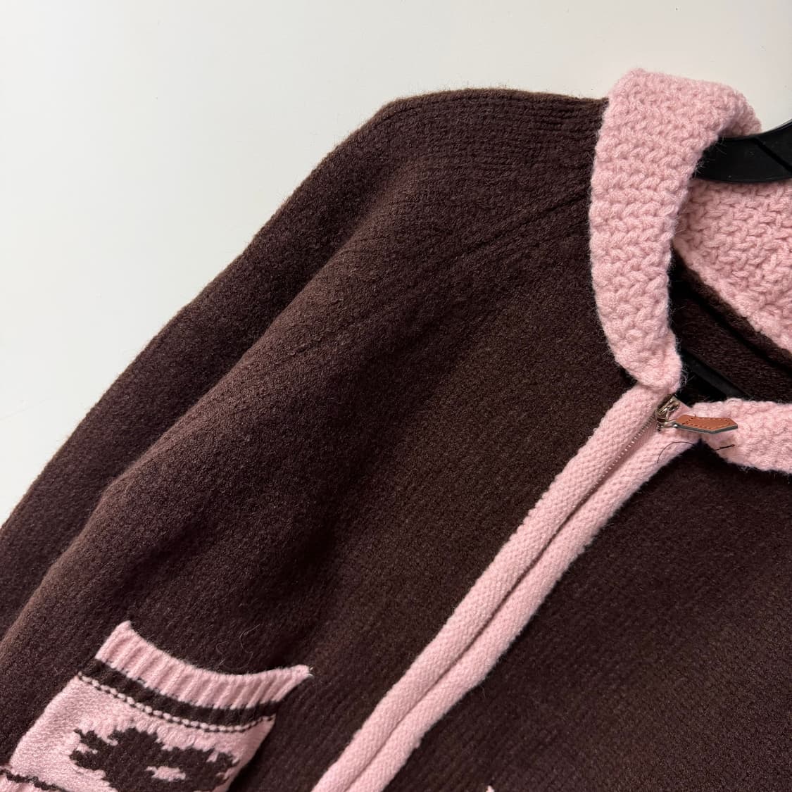 새상품 여자 플라워 니트 가디건 상품이미지4