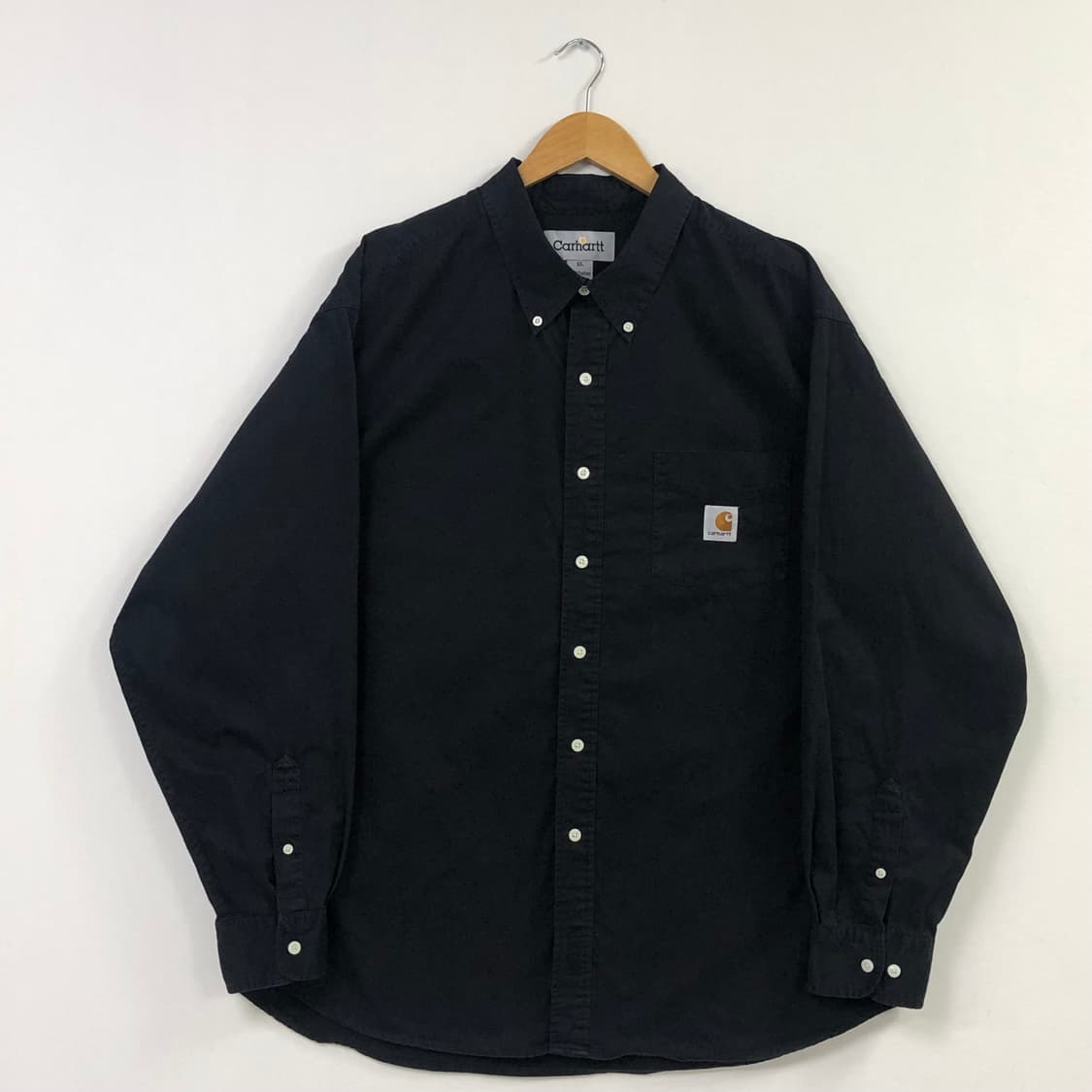 Xxl 칼하트 블랙 워크 셔츠 상품이미지2