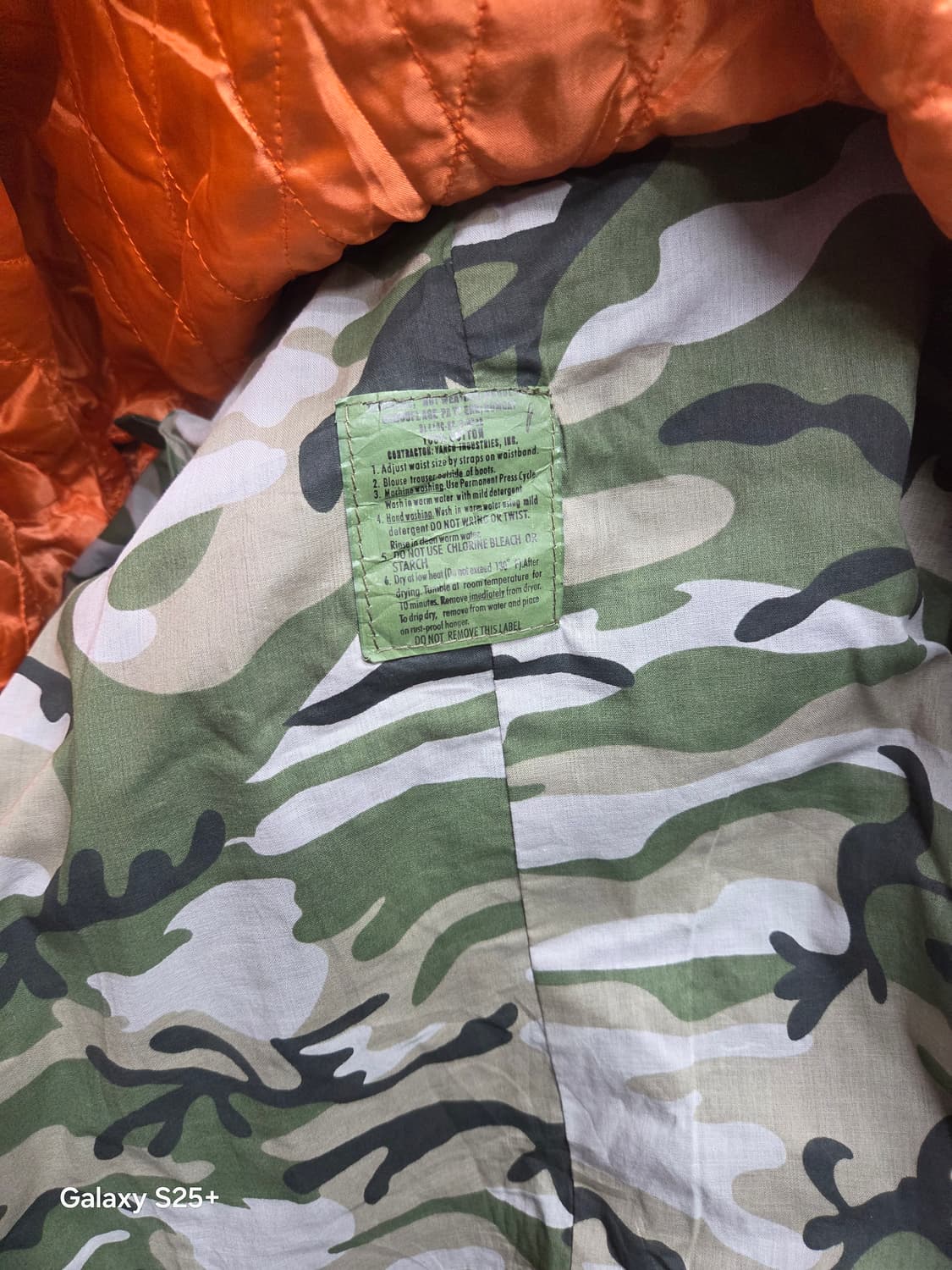 미군  야상    M-65   카키 상품이미지7