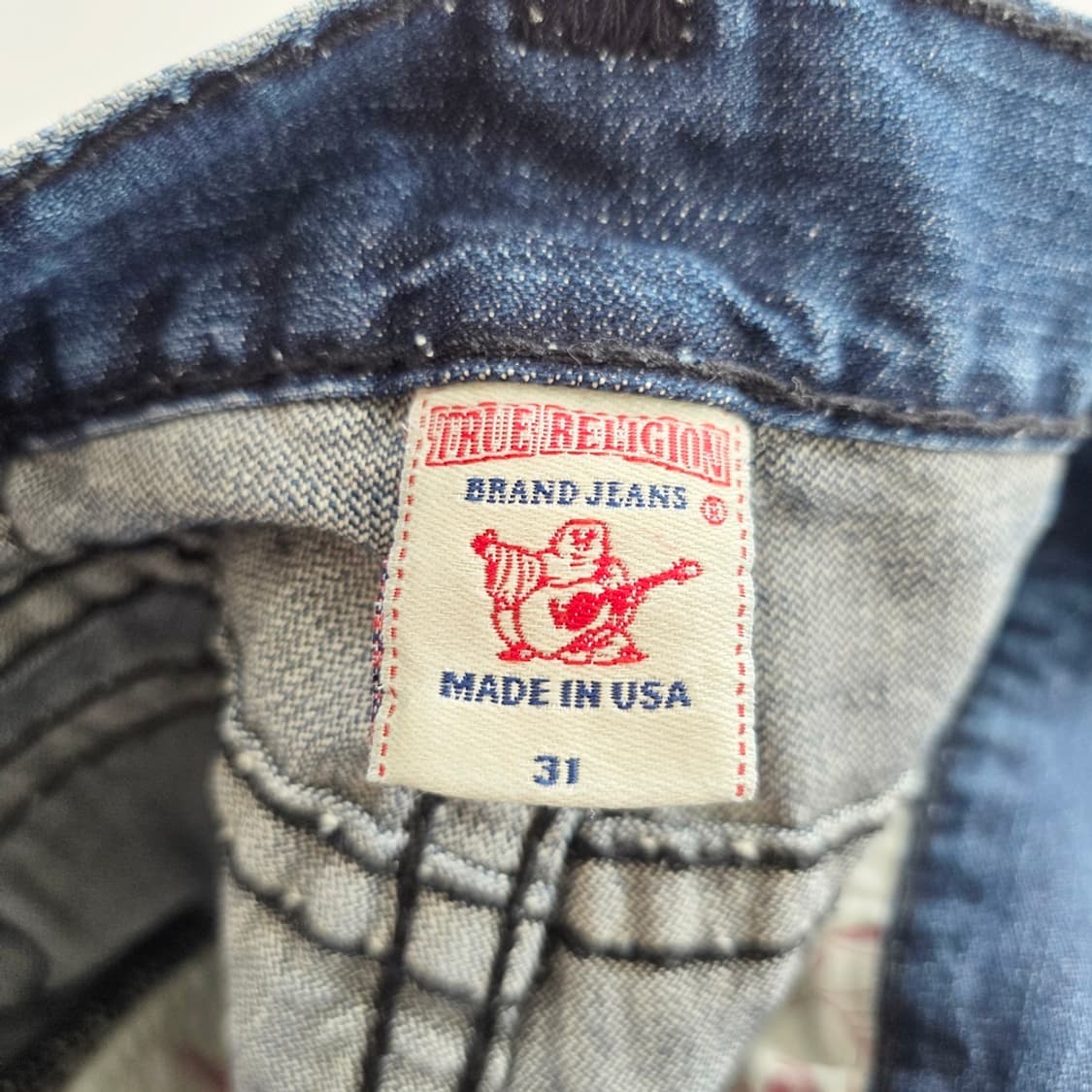 트루릴리전 청바지 빌리 일자 데님 사이즈31 R5308 상품이미지6